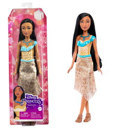 Mattel Princesa Disney Pocahontas HLW07 Muñeca Articulada con Accesorios +3 Años