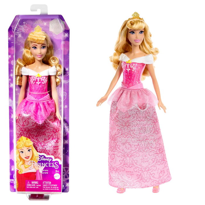 Mattel Muñeca Princesa Aurora Disney Princess Articulada