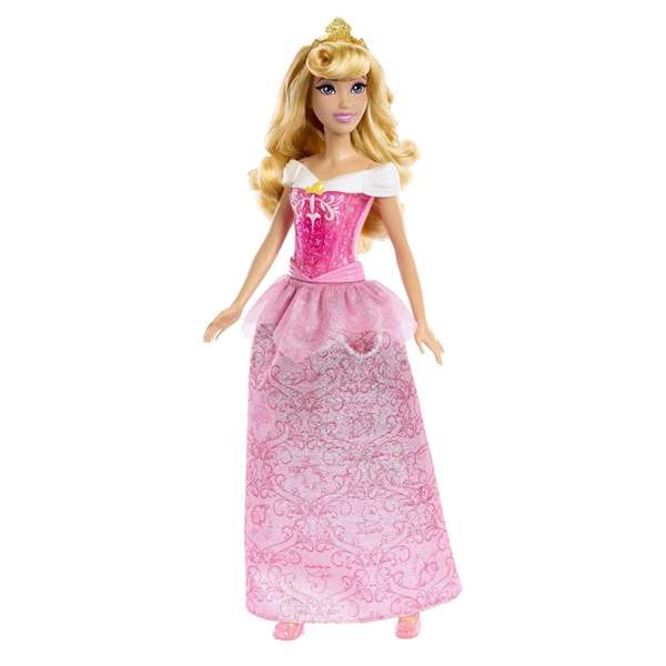 Mattel Muñeca Princesa Aurora Disney Articulada 29cm