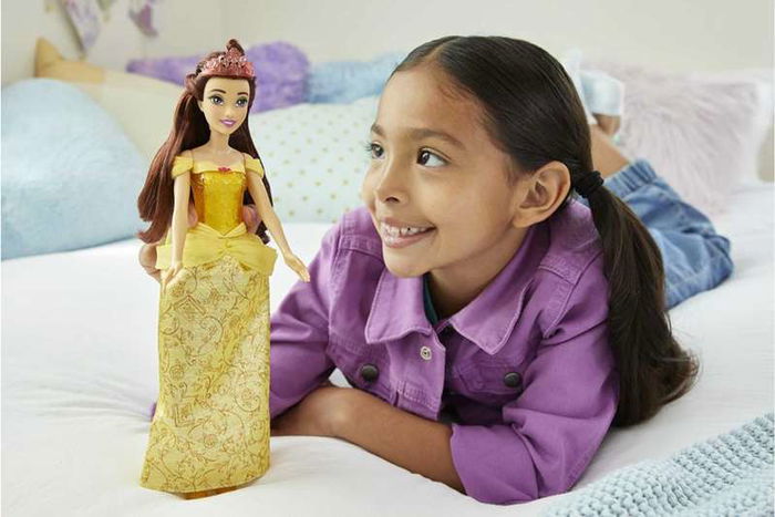 Mattel Muñeca Princesa Bella Disney Articulada 29cm