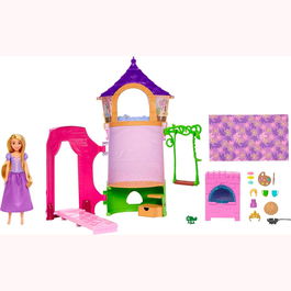 Mattel Torre De Rapunzel Con Muñeca Disney Princess HLW30