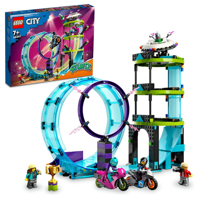 LEGO City Stuntz 60361 Set de Construcción - Ultimative Stuntfahrer-Challenge LEGO City Stuntz 60361 Set de Construcción - Ultimative Stuntfahrer-Challenge