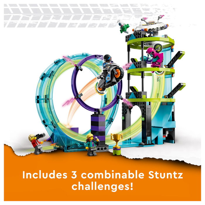 LEGO City Stuntz 60361 Set de Construcción - Ultimative Stuntfahrer-Challenge LEGO City Stuntz 60361 Set de Construcción - Ultimative Stuntfahrer-Challenge
