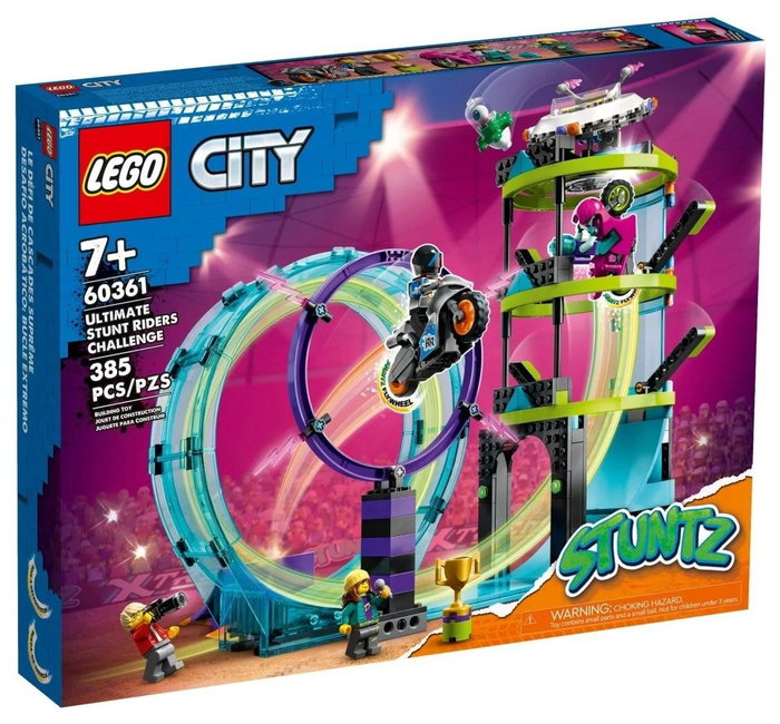 LEGO City Stuntz 60361 Desafío Acrobático: Rizo Extremo