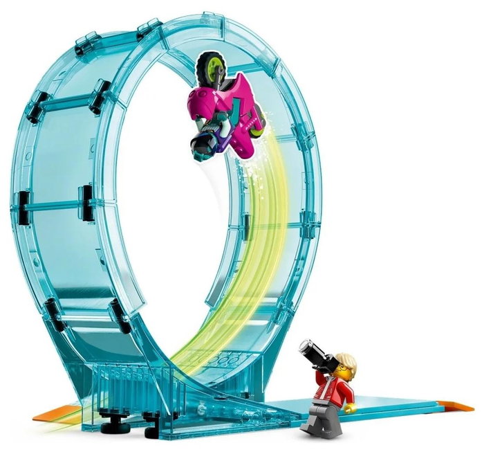 LEGO City Stuntz 60361 Desafío Acrobático: Rizo Extremo