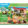 Playmobil 71252 País, la Granja - Set de Juego con Recinto y Conejos para Niños