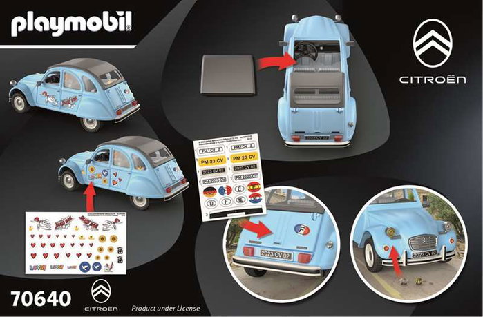 Playmobil Citroën 2CV Classic Cars Playmobil Citroën 2CV Classic Cars