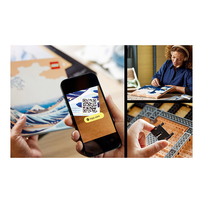 LEGO ART 31208 Hokusai - La Gran Ola, Juego de Construcción, 1810 Piezas, Multicolor