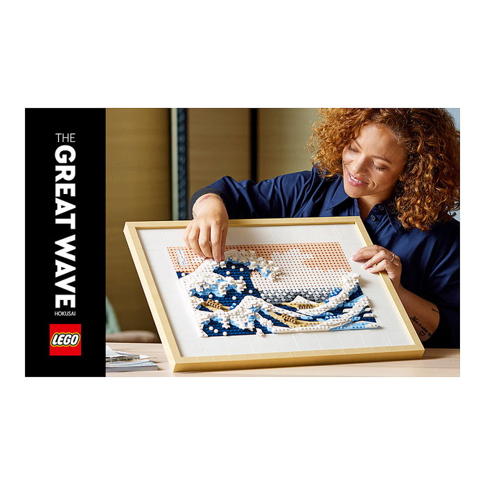 LEGO ART 31208 Hokusai - La Gran Ola, Juego de Construcción, 1810 Piezas, Multicolor