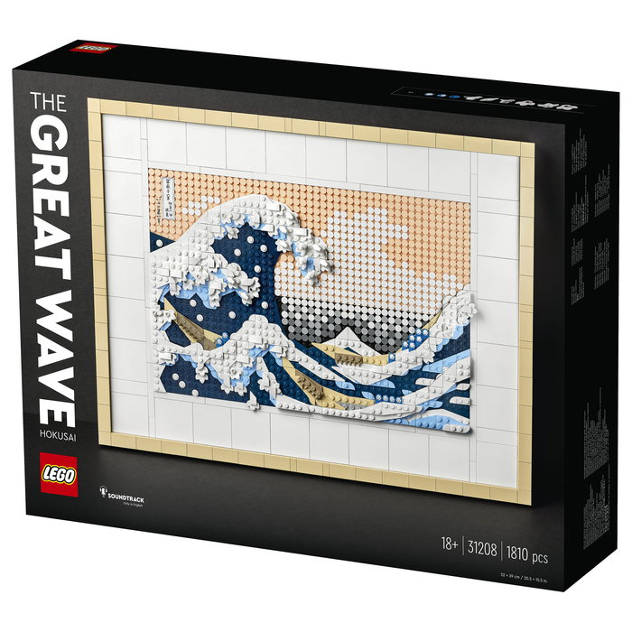 LEGO ART 31208 Hokusai - La Gran Ola, Juego de Construcción, 1810 Piezas, Multicolor
