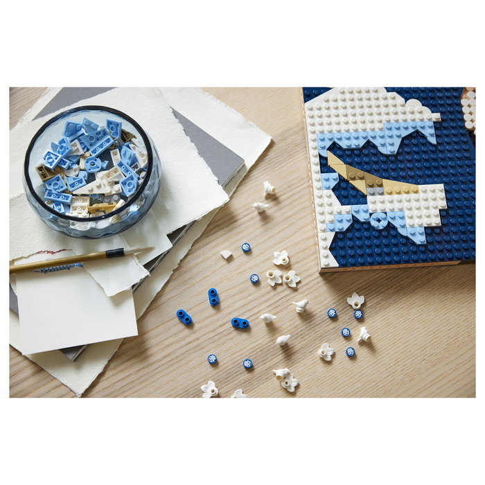 LEGO ART 31208 Hokusai - La Gran Ola, Juego de Construcción, 1810 Piezas, Multicolor