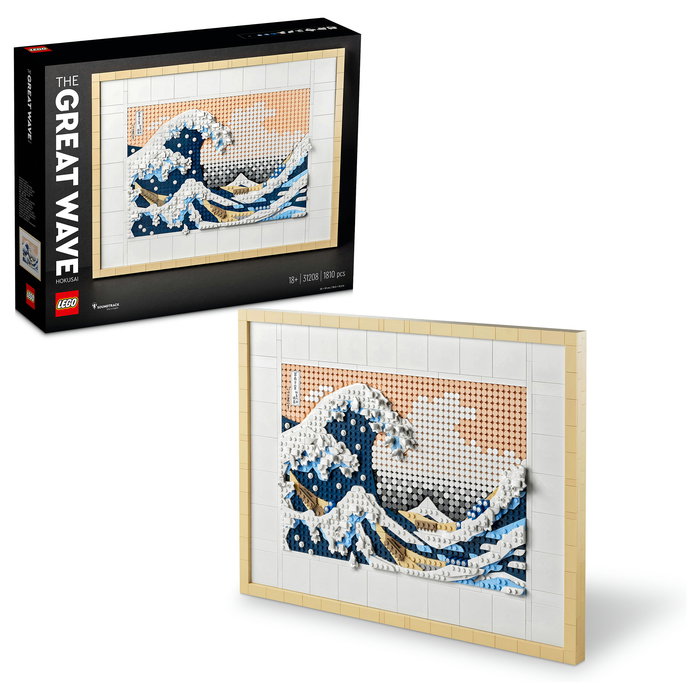 LEGO ART 31208 Hokusai - La Gran Ola, Juego de Construcción, 1810 Piezas, Multicolor