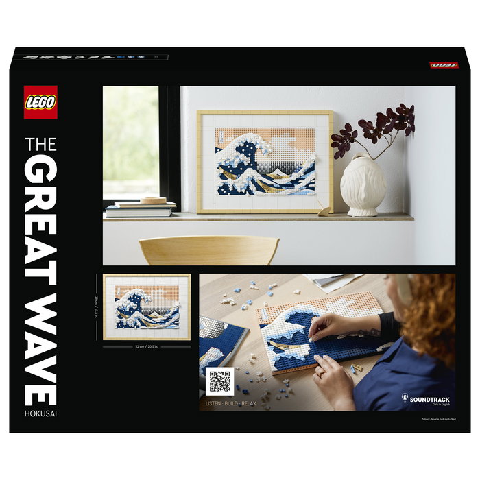 LEGO ART 31208 Hokusai - La Gran Ola, Juego de Construcción, 1810 Piezas, Multicolor