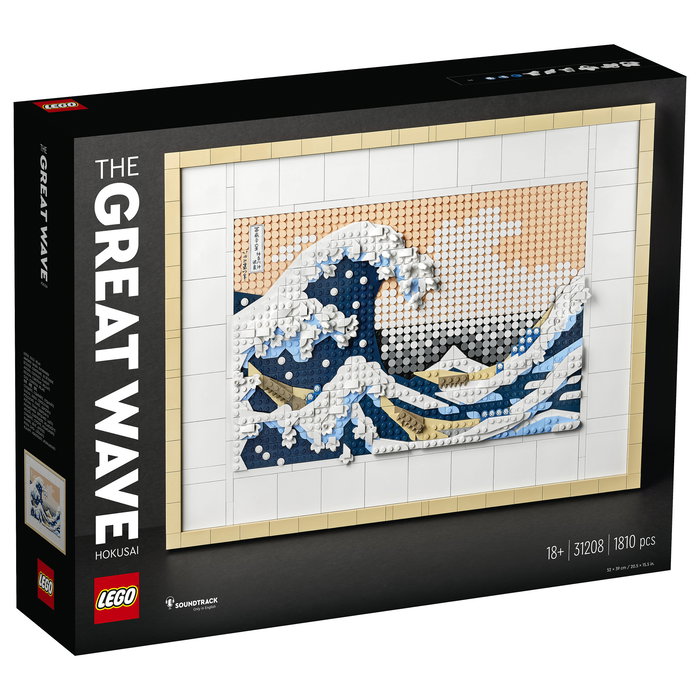 LEGO ART 31208 Hokusai - La Gran Ola, Juego de Construcción, 1810 Piezas, Multicolor