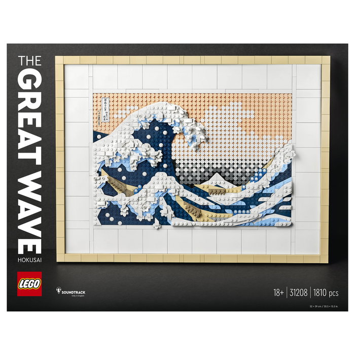 LEGO ART 31208 Hokusai - La Gran Ola, Juego de Construcción, 1810 Piezas, Multicolor