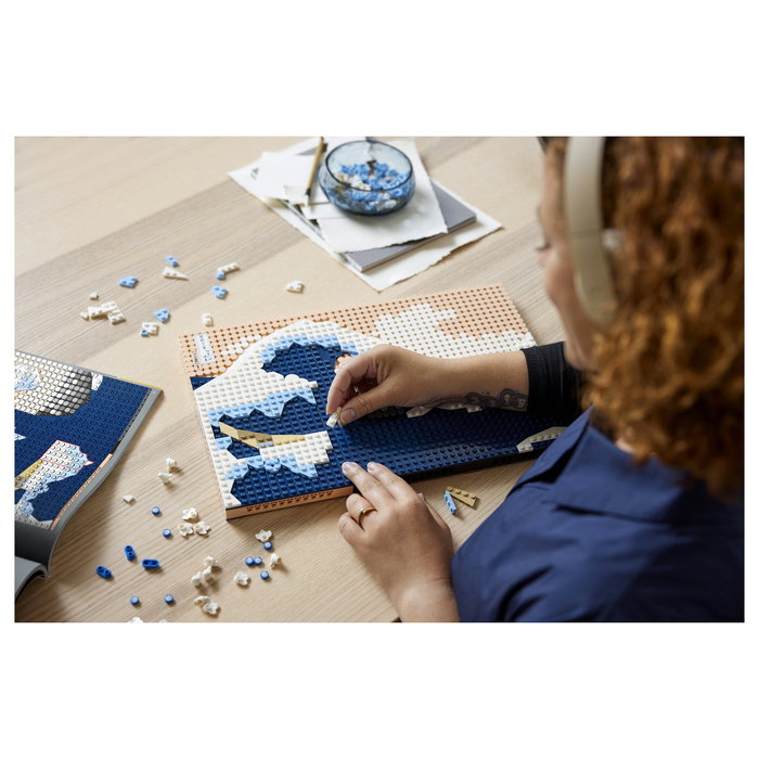 LEGO ART 31208 Hokusai - La Gran Ola, Juego de Construcción, 1810 Piezas, Multicolor