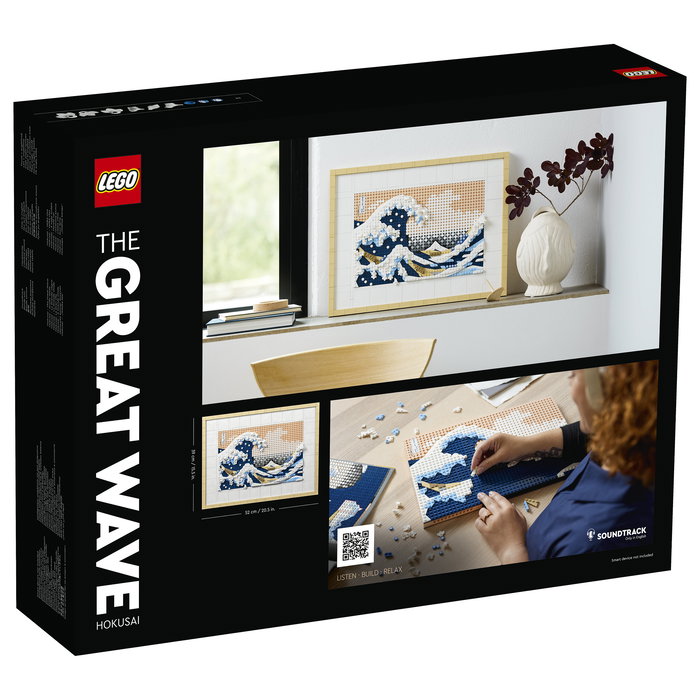 LEGO ART 31208 Hokusai - La Gran Ola, Juego de Construcción, 1810 Piezas, Multicolor