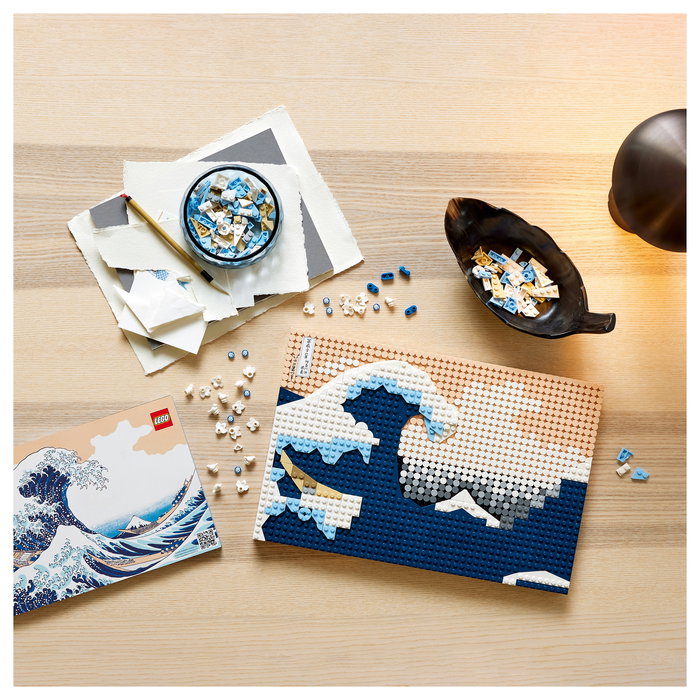 LEGO ART 31208 Hokusai - La Gran Ola, Juego de Construcción, 1810 Piezas, Multicolor