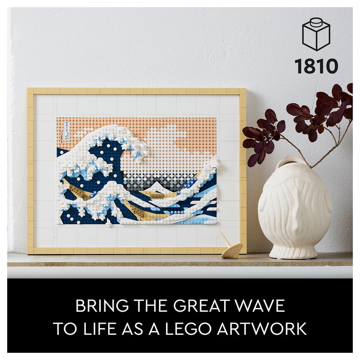 LEGO ART 31208 Hokusai - La Gran Ola, Juego de Construcción, 1810 Piezas, Multicolor