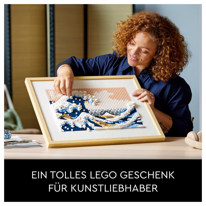 LEGO ART 31208 Hokusai - La Gran Ola, Juego de Construcción, 1810 Piezas, Multicolor