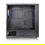 Thermaltake Divider 370 TG ARGB Black Midi Tower Caja de PC con Panel de Vidrio Templado y Iluminación Frontal