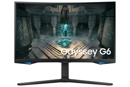 Samsung Monitor ODYSSEY G6 27 Flachbildschirm (TFT LCD) 27" (LS27BG650EUXEN)