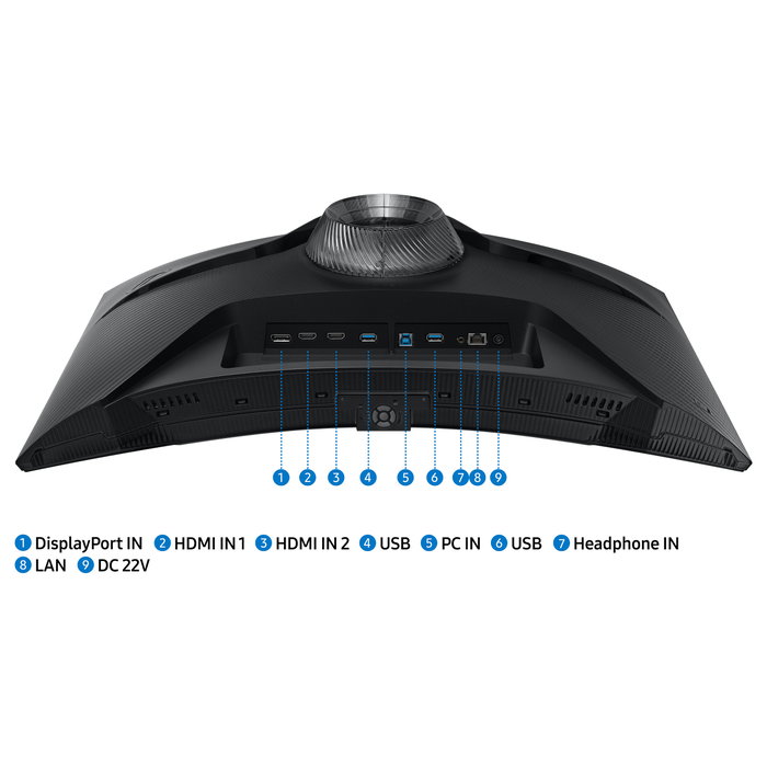 Samsung Odyssey G6 S27BG650EU 27 pulg. QHD 240Hz Curvo Samsung Odyssey G6 S27BG650EU 27 pulg. QHD 240Hz Curvo
