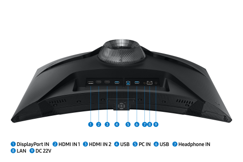 Samsung Odyssey G6 S27BG650EU 27 pulg. QHD 240Hz Curvo Samsung Odyssey G6 S27BG650EU 27 pulg. QHD 240Hz Curvo