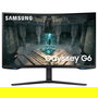 Samsung Odyssey G6 S32BG650EU - Monitor Gaming Curvo 32" QHD 2560x1440, 240Hz, 1ms, VA, HDR600, FreeSync Premium Pro, Altavoces, HDMI 2.1, Negro