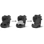 Cybex Pallas G - I -I -Auto Siege - Road Face - 16 meses a los 12 años - 1/2/3 Grupo - 76 a 150 cm - Gris