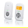 Motorola AM24 Baby Monitor Vigilabebés DECT, Blanco, 300 m de Alcance, Pantalla, Sensor Temperatura