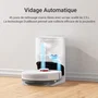 Dreame D10 Plus Blanco Robot Aspirador y Fregasuelos con Estación de Vaciado Automático