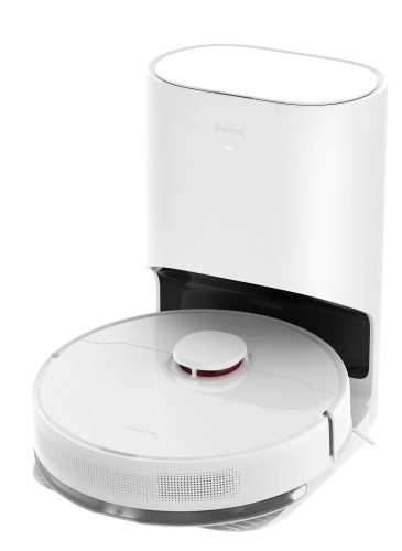 Dreame D10 Plus Blanco Robot Aspirador y Fregasuelos con Estación de Vaciado Automático