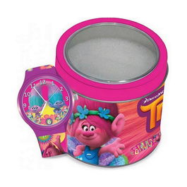 Reloj Infantil Trolls TROLLS - TIN BOX (Ø 33 mm)