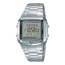 Reloj Hombre Casio DATABANK Plateado