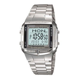 Reloj Hombre Casio DATABANK Plateado (Ø 38 mm)