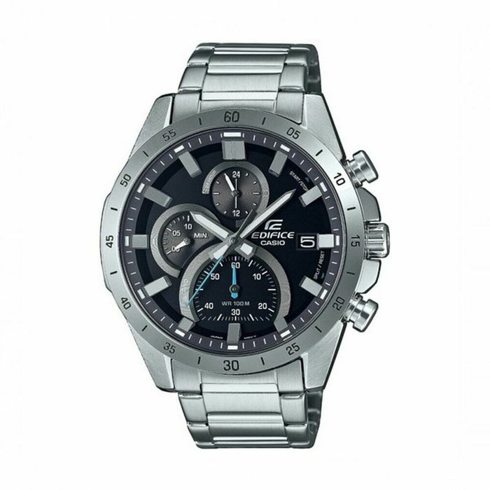 Reloj Hombre Casio EFR-571D-1AVUEF Negro Plateado Reloj Hombre Casio EFR-571D-1AVUEF Negro Plateado