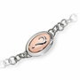 Morellato Pulsera de Acero Inoxidable Plateada S01L606B