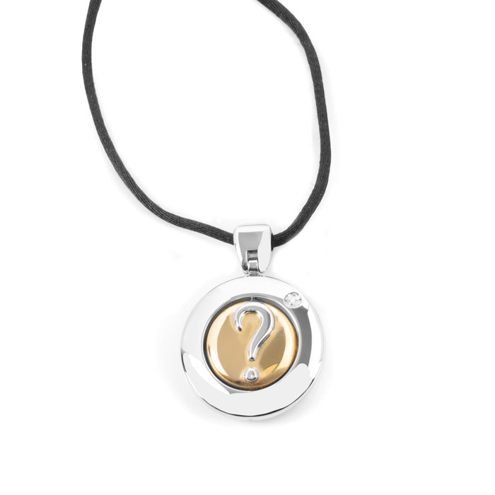 Morellato Collar en Laccetto Regulable de Acero Inoxidable Gris