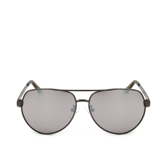 Guess Gafas GF0215 Gafas de Sol Hombre Aviador Metal 60-13-135 mm