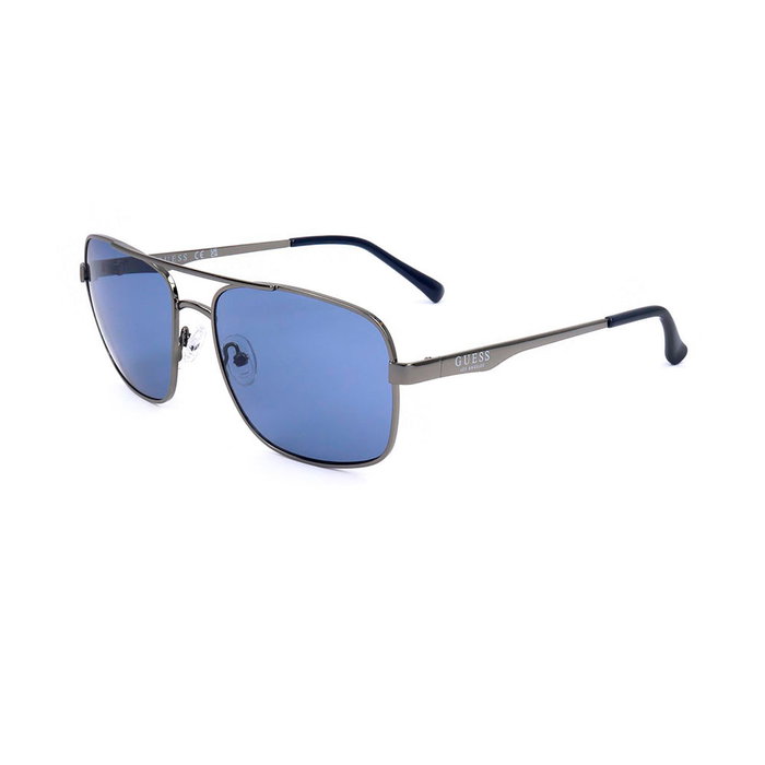 Guess Gafas GF0211 Gafas de Sol para Hombre Rectangulares Metalicas 140 mm Guess Gafas GF0211 Gafas de Sol para Hombre Rectangulares Metalicas 140 mm