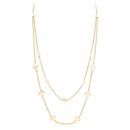 Collar Mujer Amen CROCI CUORI DOPPIA