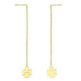 Pendientes Mujer Amen ANGELI GOLD Plata de ley 925