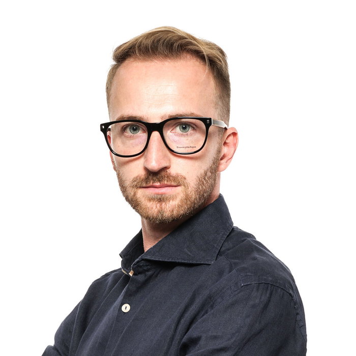 Montura de Gafas Hombre Ermenegildo Zegna EZ5120 54001 Montura de Gafas Hombre Ermenegildo Zegna EZ5120 54001