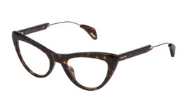 Police VPL855-50722G Gafas de vista mujer marrón