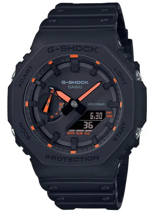 Casio G-Shock CAS4549526319334 Resina Negra y Roja