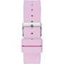 Guess W1223L1 con correa rosa y caja plateada