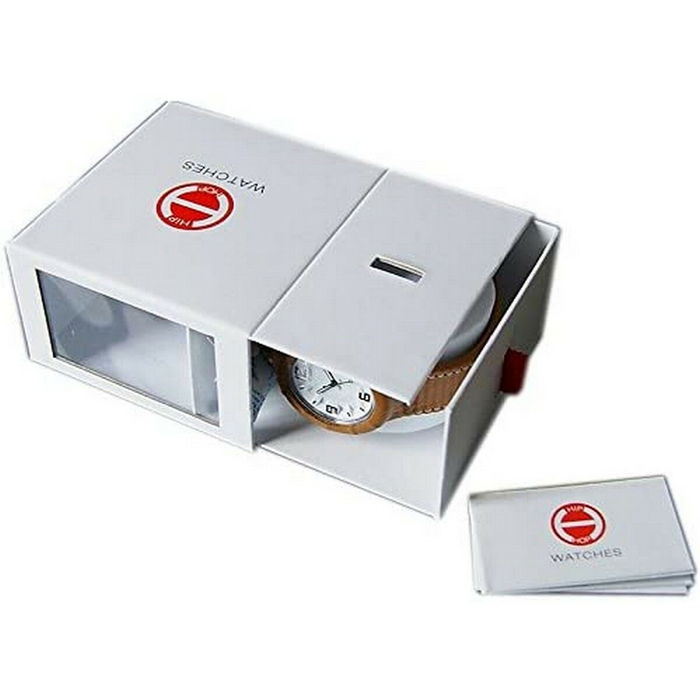 Reloj Hombre Hip Hop HERO Blanco (Ø 32 mm)