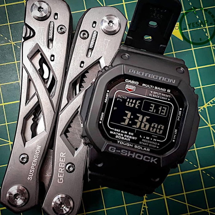 Casio G-Shock The Origin Negro Energía Solar