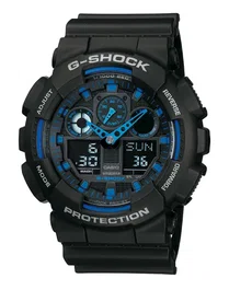 G Shock GA1001A2ER Reloj Cronógrafo de Cuarzo para Hombre con Esfera Analógica y Digital Resistente al Agua 20 ATM